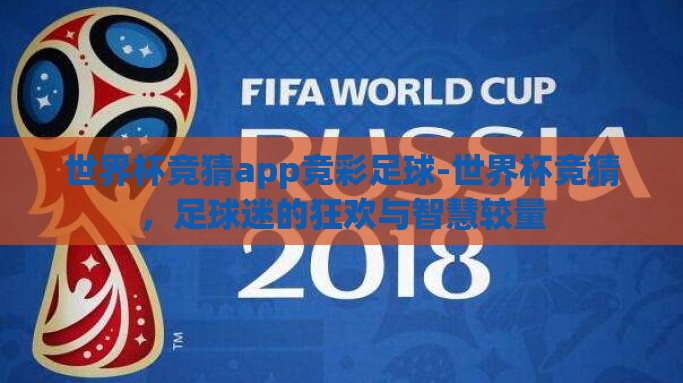 世界杯竞猜app竞彩足球-世界杯竞猜，足球迷的狂欢与智慧较量