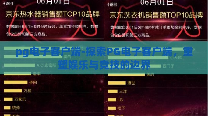 pg电子客户端-探索PG电子客户端，重塑娱乐与竞技的边界