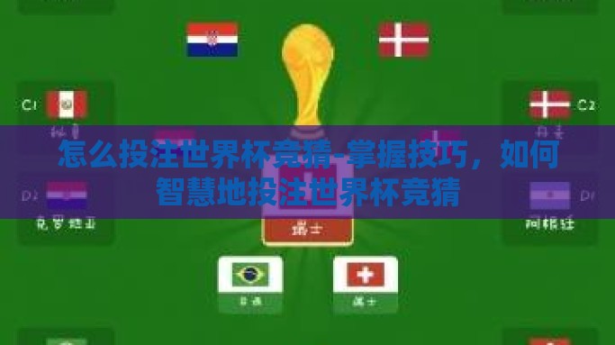 怎么投注世界杯竞猜-掌握技巧，如何智慧地投注世界杯竞猜