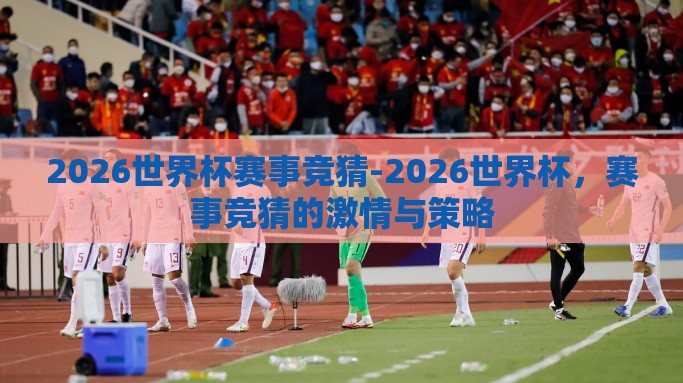 2026世界杯赛事竞猜-2026世界杯，赛事竞猜的激情与策略