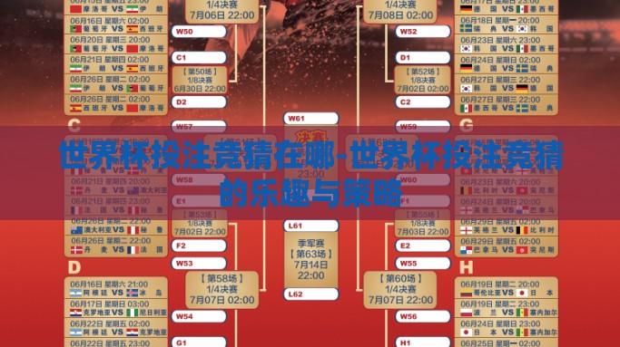 世界杯投注竞猜在哪-世界杯投注竞猜的乐趣与策略