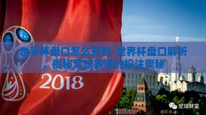 世界杯盘口怎么开的-世界杯盘口解析，揭秘足球赛事的投注奥秘