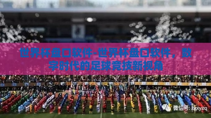 世界杯盘口软件-世界杯盘口软件，数字时代的足球竞技新视角
