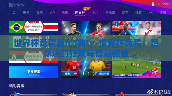 世界杯竞猜虽fc3典tv-世界杯竞猜，足球迷的狂欢与智慧碰撞